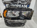 2019 - 2024 Ram 2500 3500 Right RH Black Halogen Headlight OEM P68406276AD
