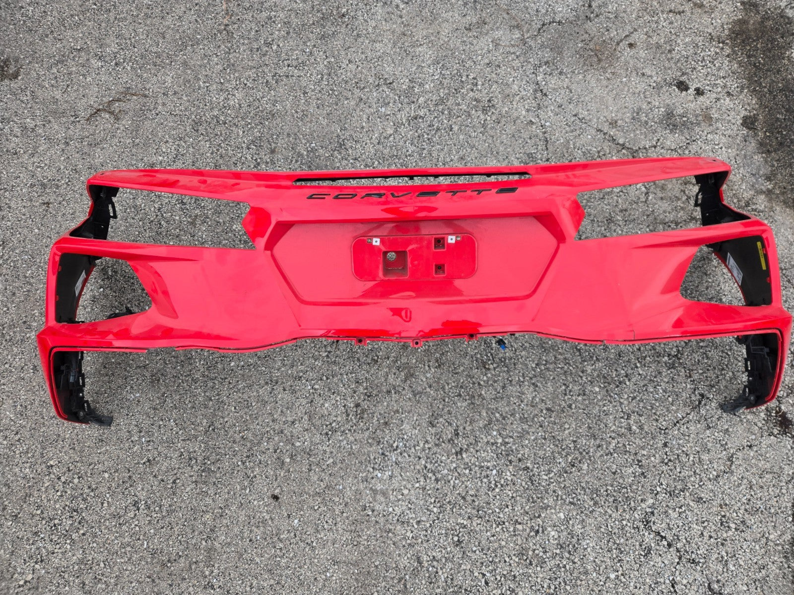 2020- 2024 CHEVROLET CORVETTE C8 REAR BUMPER COVER w/ HARNESS OEM