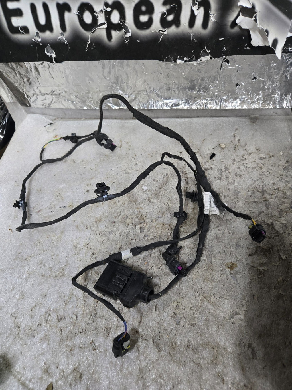 BMW iX Front Bumper Cable Sensor Wire Harness OEM 5A53174