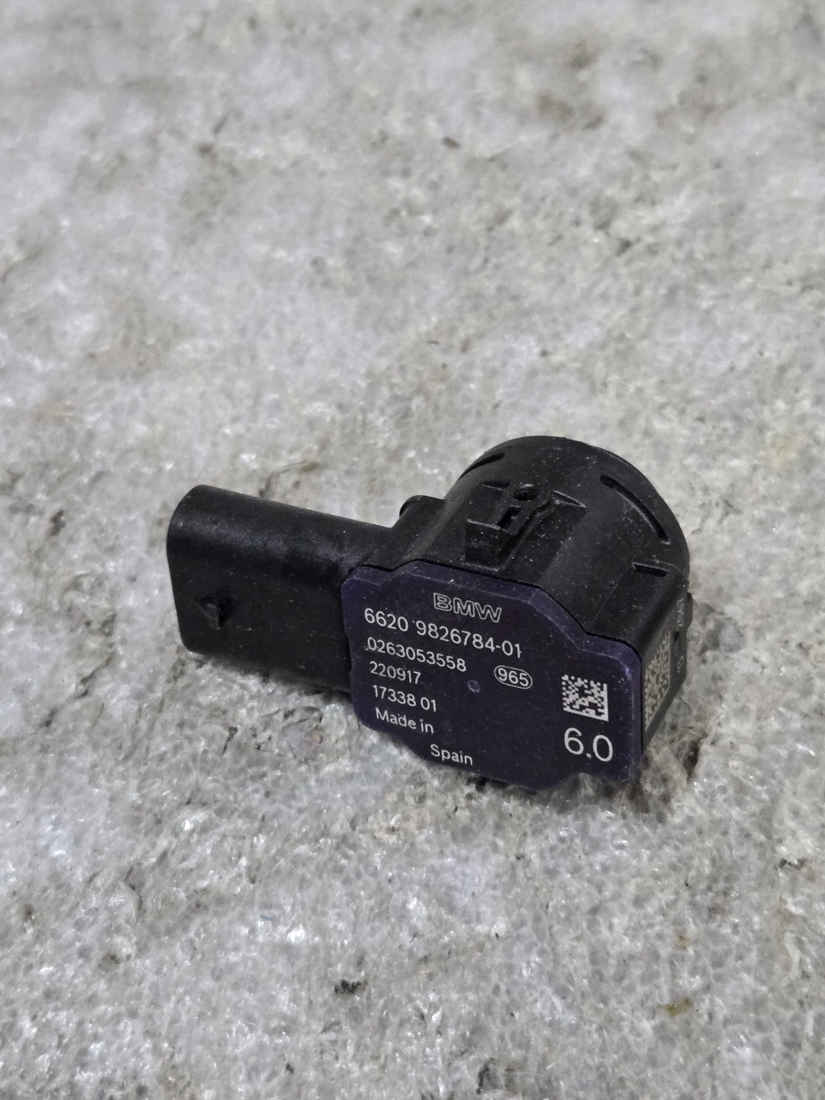 2019–2023 BMW Ultrasonic PDC Parking Sensor 66209826784 OEM GENUINE