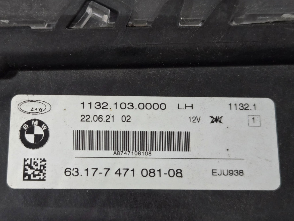 2019 2020 2021 2022 BMW X7 G07 LED FOG LIGHT LEFT LH DRIVER SIDE 63177471081 OEM