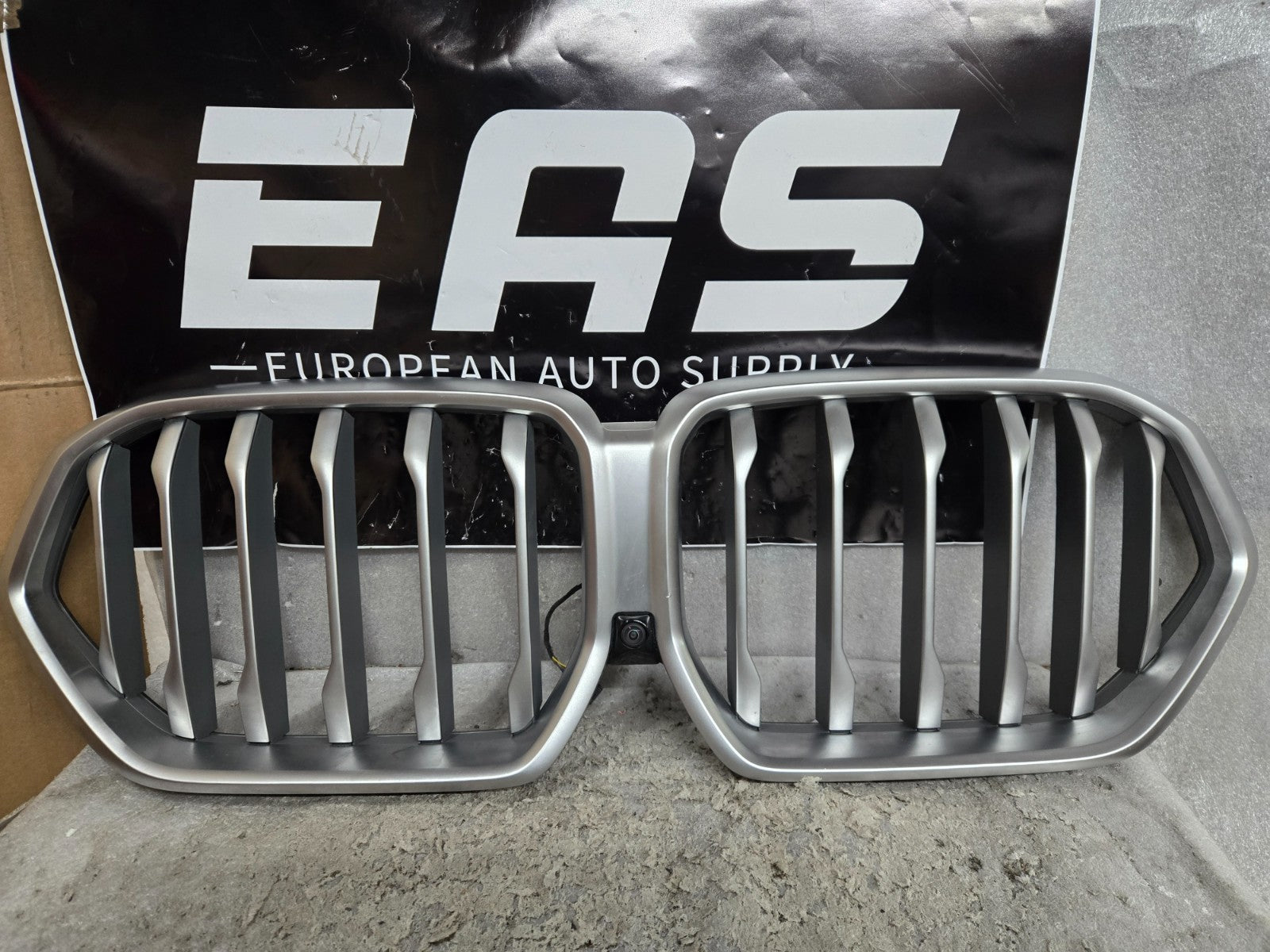 2025 2026 BMW G05 G06 LCI X5 X6 Illuminated Iconic Glow Light Grille Silver OEM