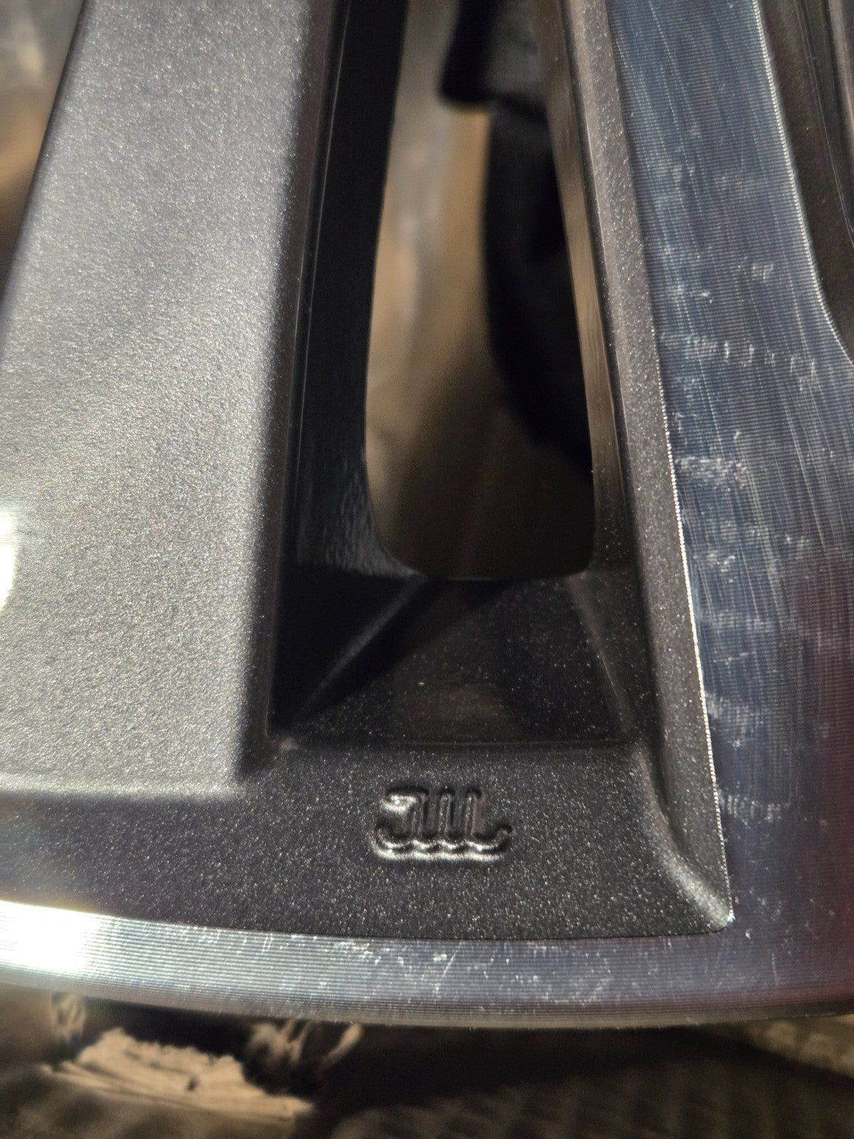 Infiniti QX80 4030S-IP228B IP 22X8 BLACK MONOGRAM WHEEL RIM OEM