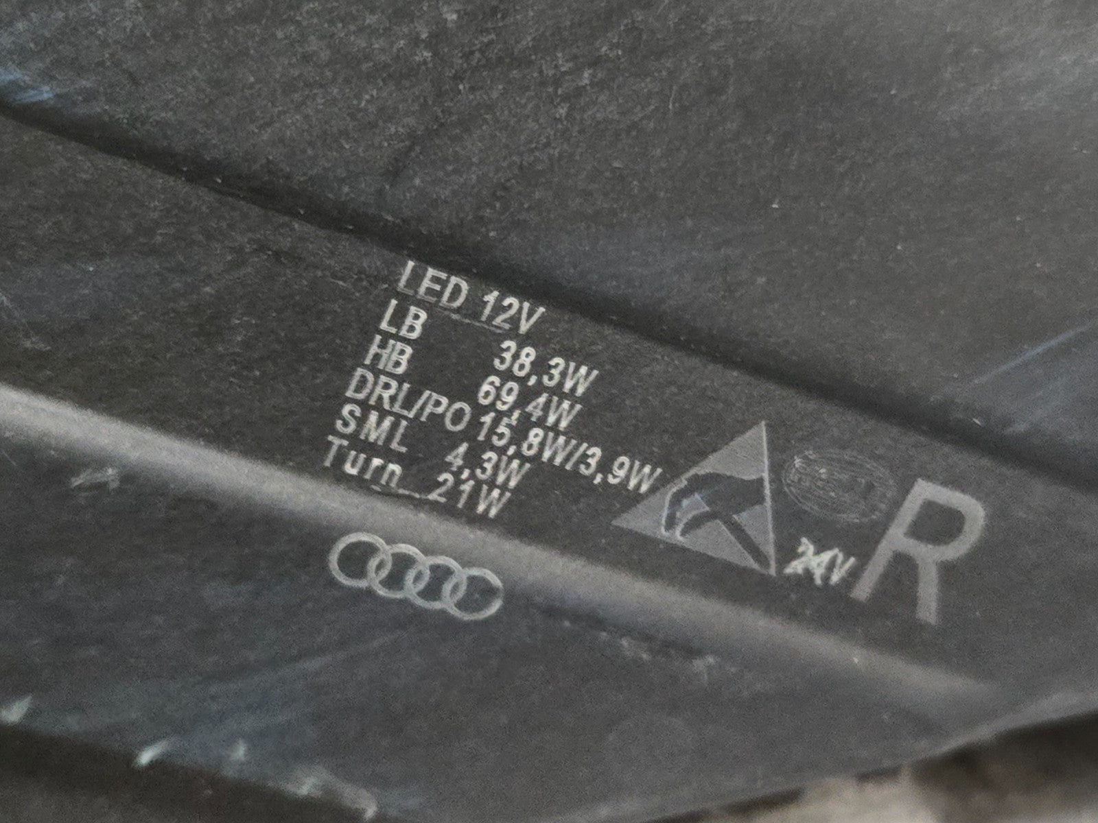 2021-2024 Audi SQ5 Q5 Matrix LED Headlight Right RH Passenger OEM 80A941036G