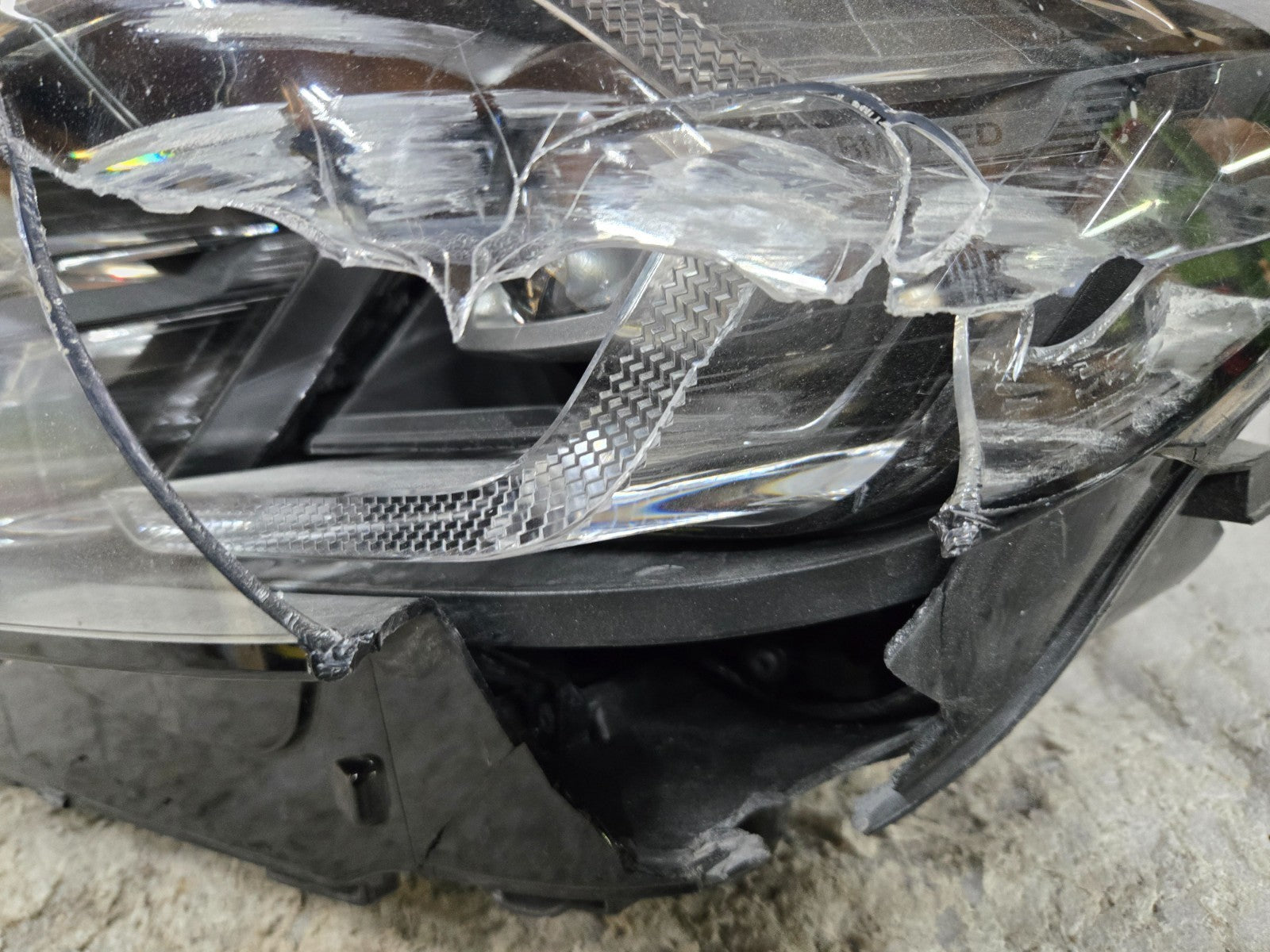 2022 2023 BMW X3 X4 G01 G02 Headlight Full LED Front Left Driver Black OEM