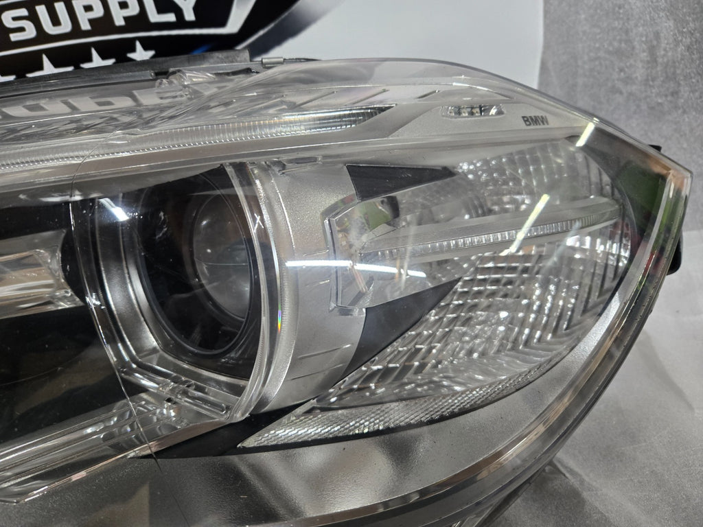 2015-2018 BMW F15 X5 F16 X6 Left LH Driver Side Headlight HID Xenon OEM 7317109