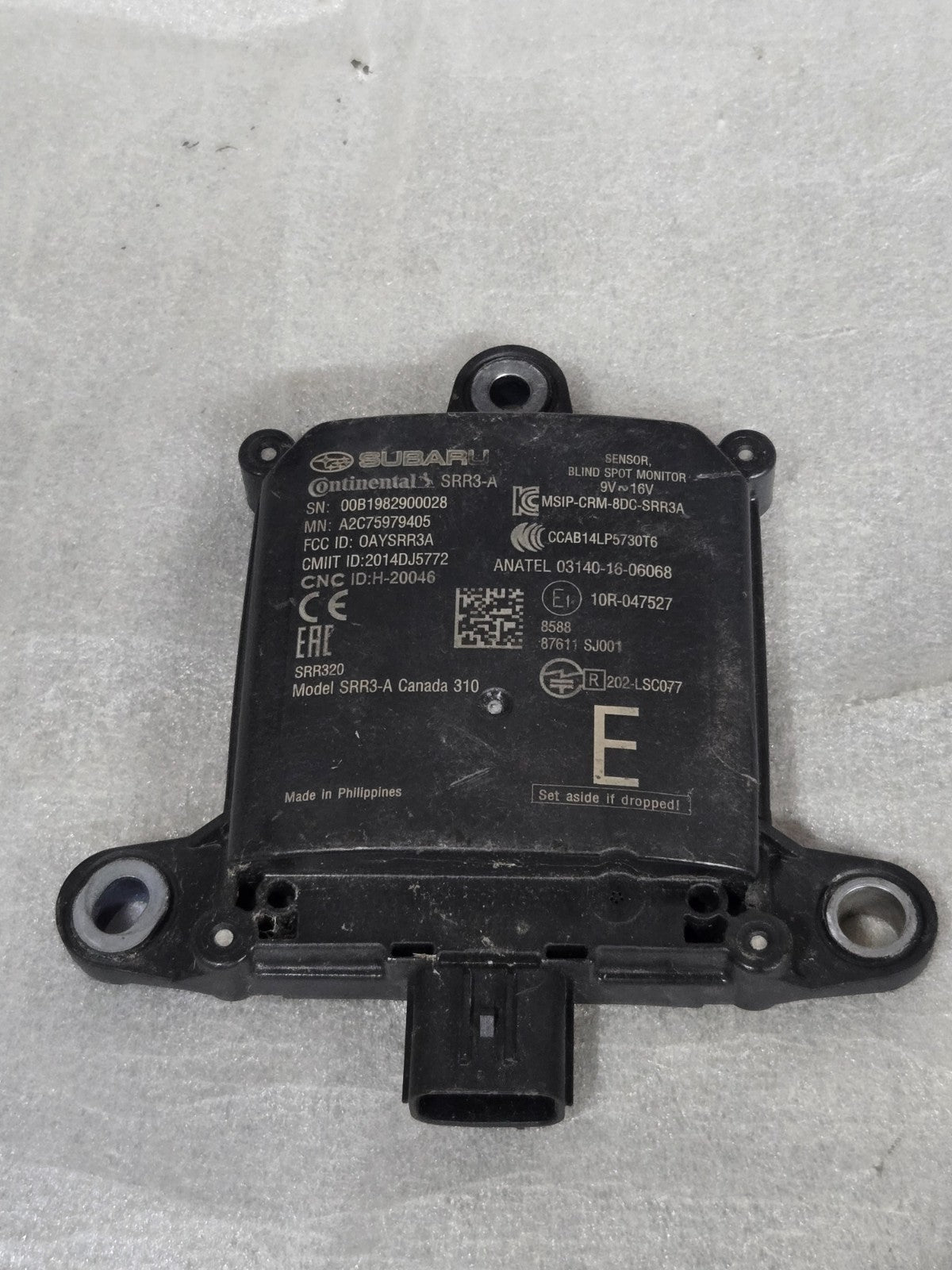 2019-2021 Subaru Forester Crosstrek Blind Spot Sensor Module BSM OEM 87611SJ001