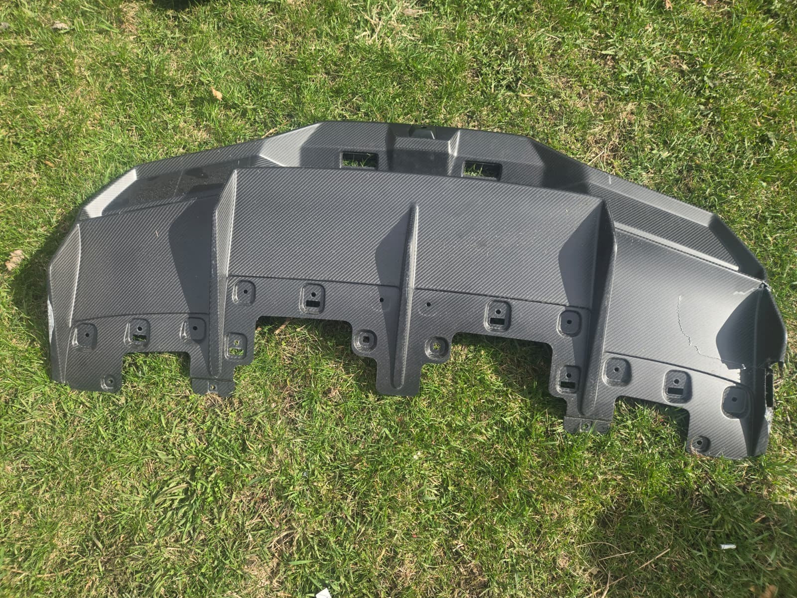 2022-2023 Lamborghini Huracan STO Rear Lower Diffuser Carbon Fiber 4T3825503 OEM