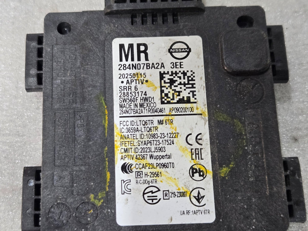 2025 - 2026 NISSAN MURANO REAR RIGHT SIDE BLIND SPOT RADAR SENSOR OEM 284N07BA2A