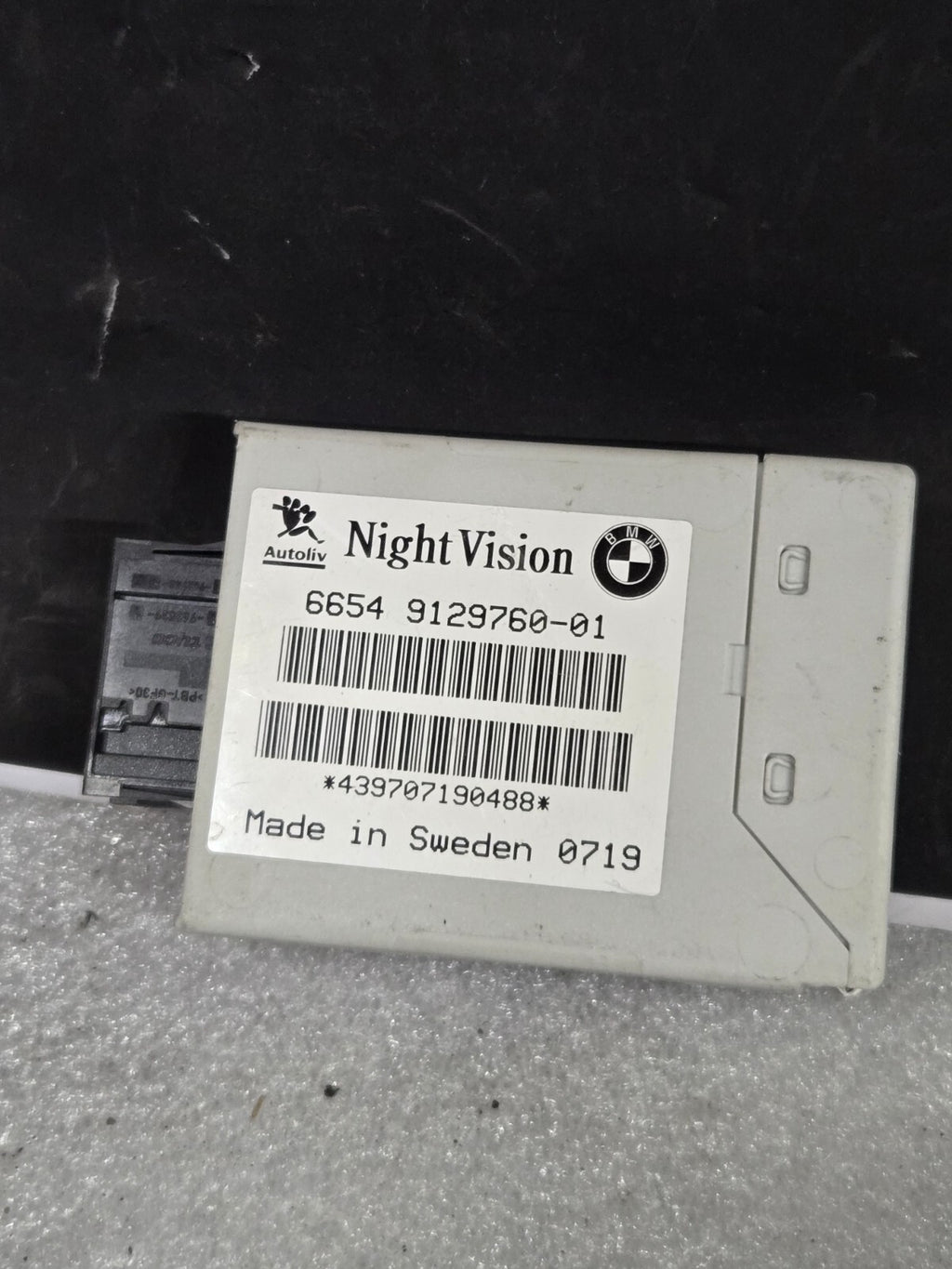 2006-2008 BMW 750li 750i E65 E66 NIGHT VISION CONTROL MODULE 9129760 OEM