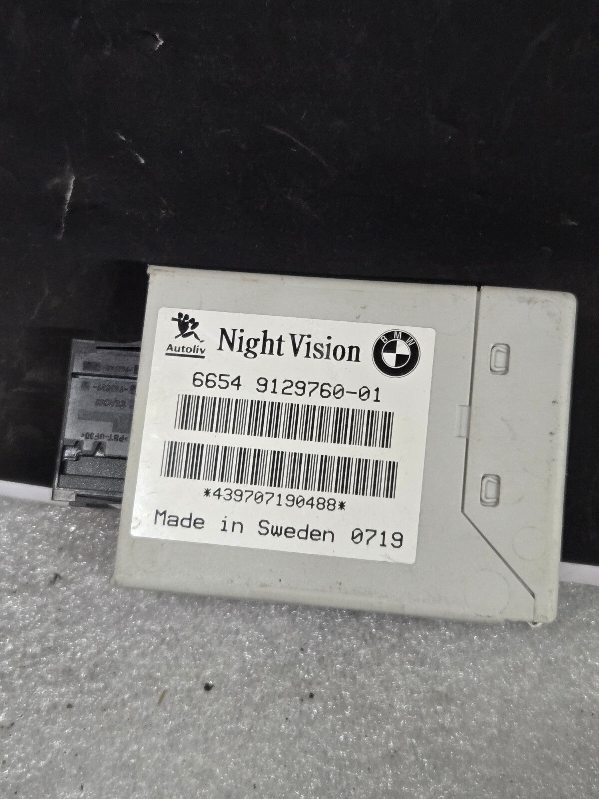 2006-2008 BMW 750li 750i E65 E66 NIGHT VISION CONTROL MODULE 9129760 OEM