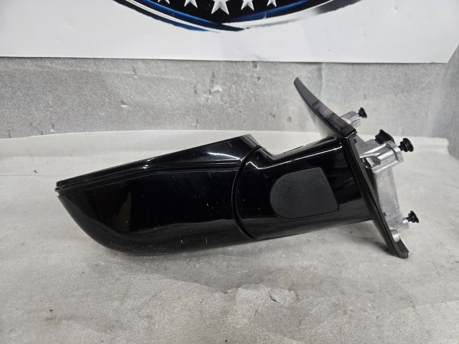 2018 - 2022 BMW X3 G01 FRONT LEFT LH DRIVER SIDE DOOR REAR VIEW MIRROR OEM WHITE