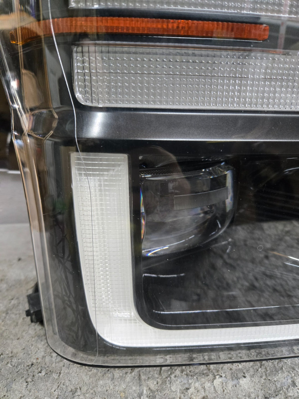 2020-2022 Ford F250 F350 Passenger Right RH LED Black Headlight OEM LC3J13E014AE
