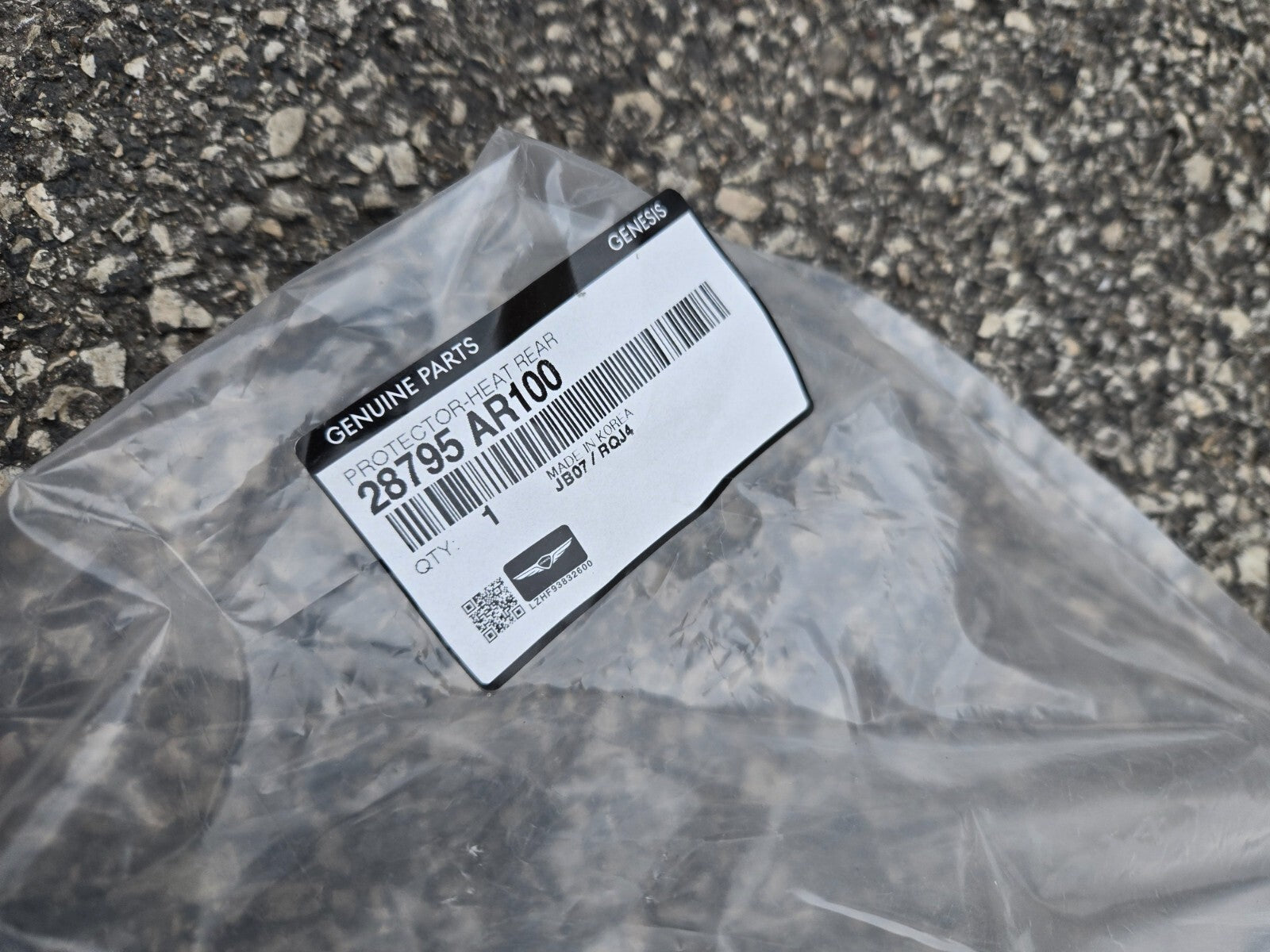 2022-2024 Genesis GV70 Heat Shield 28795-AR100 OEM