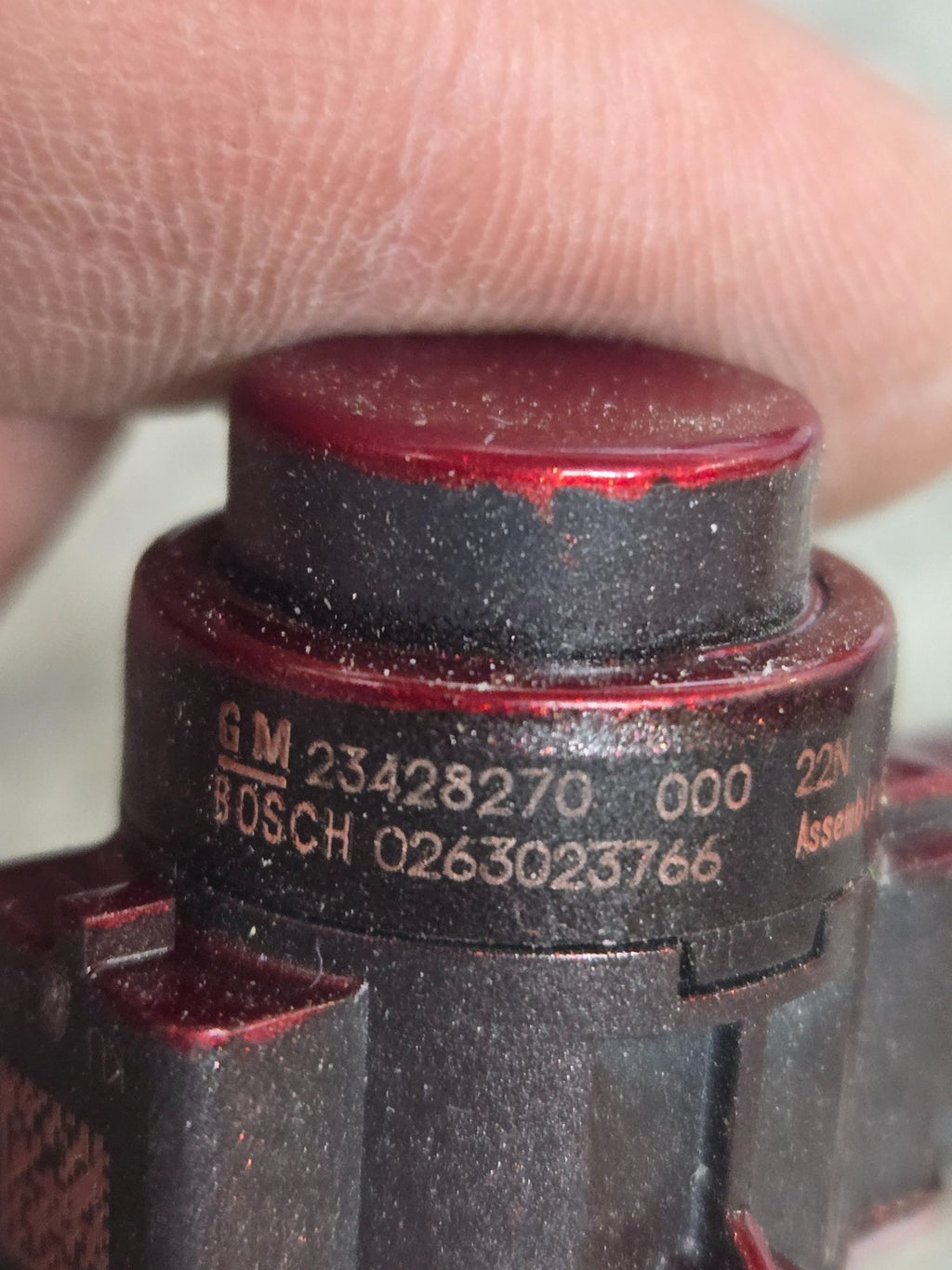 2015-2019 GM Buick Cadillac Chevy Reverse Park Sensor 23428270 OEM RED