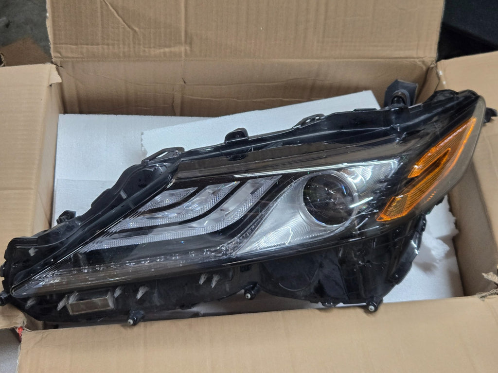 2018-2023 Toyota Camry XSE LED Headlight Left LH Driver OEM *Black Trim