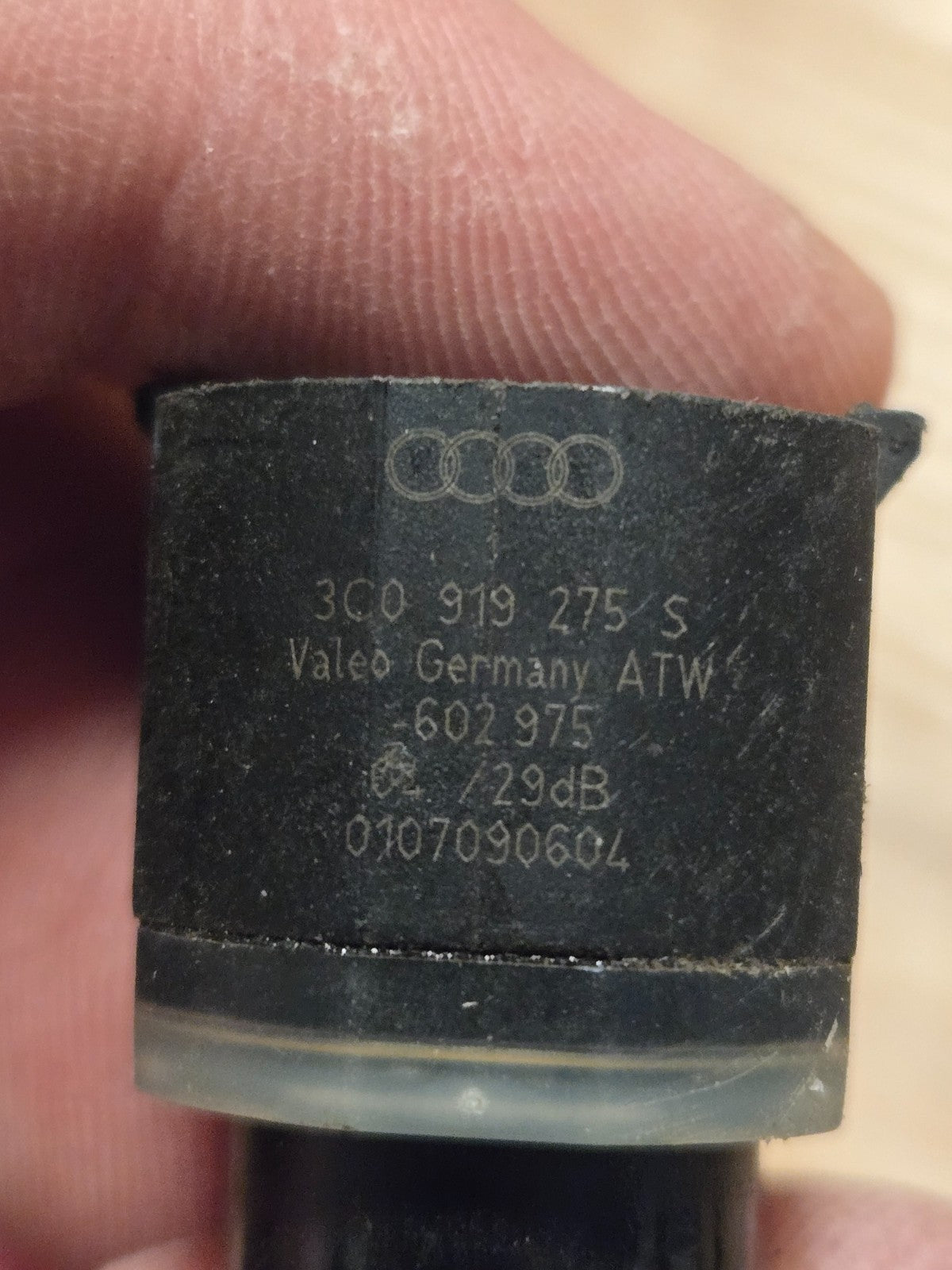 2009 - 2012 Audi Q5 Ultrasonic Parking Sensor Bumper PDC 3C0919275S OEM