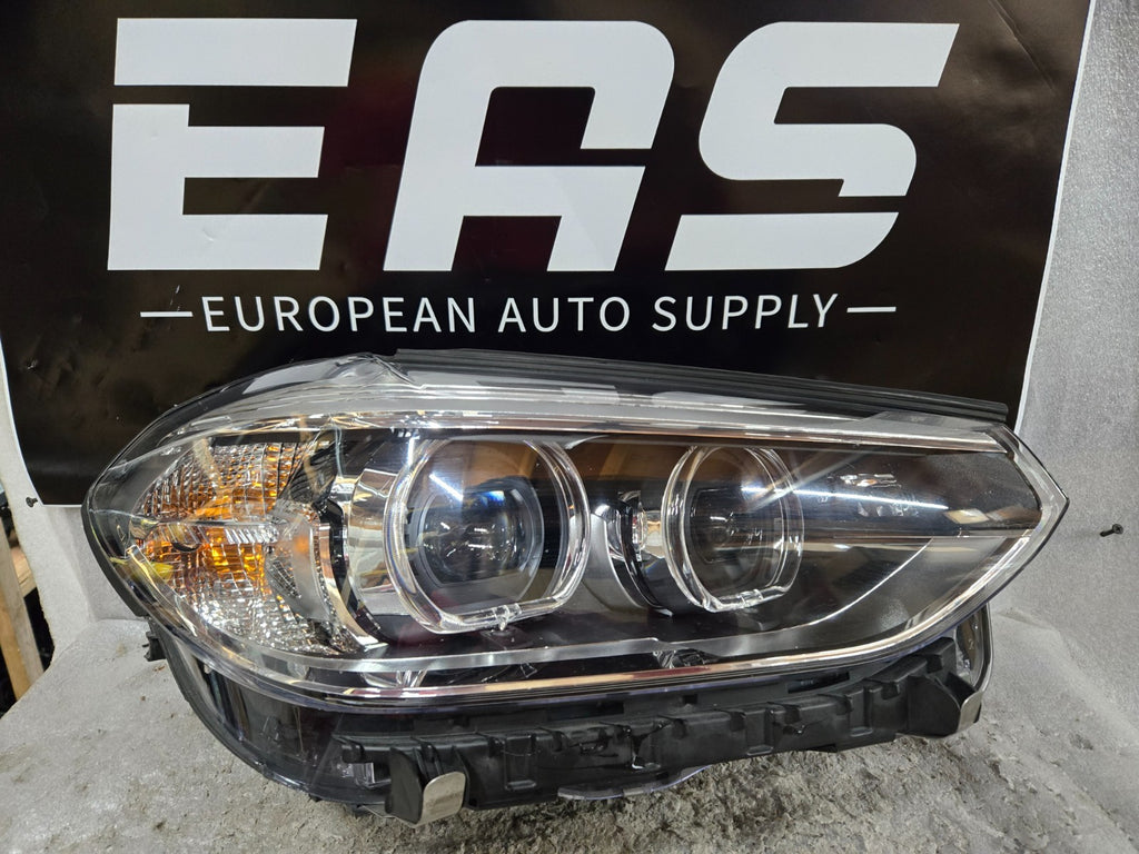 2018-2021 BMW X3/X4 RIGHT RH SIDE NON-ADAPTIVE LED HEADLIGHT OEM 7466122-05