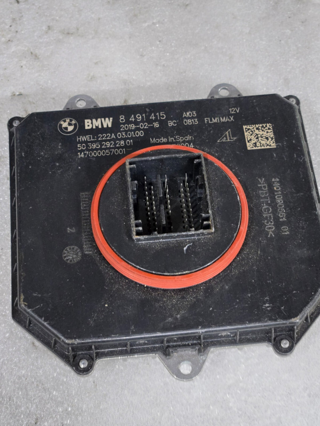 BMW 5 7 Series G30 G32 G11 G12 LED Headlight Control Module 8491415 OEM Genuine