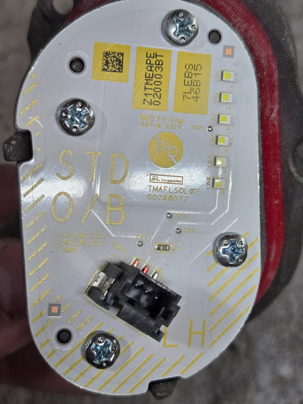 2021-2022 Hyundai Santa Fe LED Headlight DRL Control Module Driver LH 7LEBS46B15