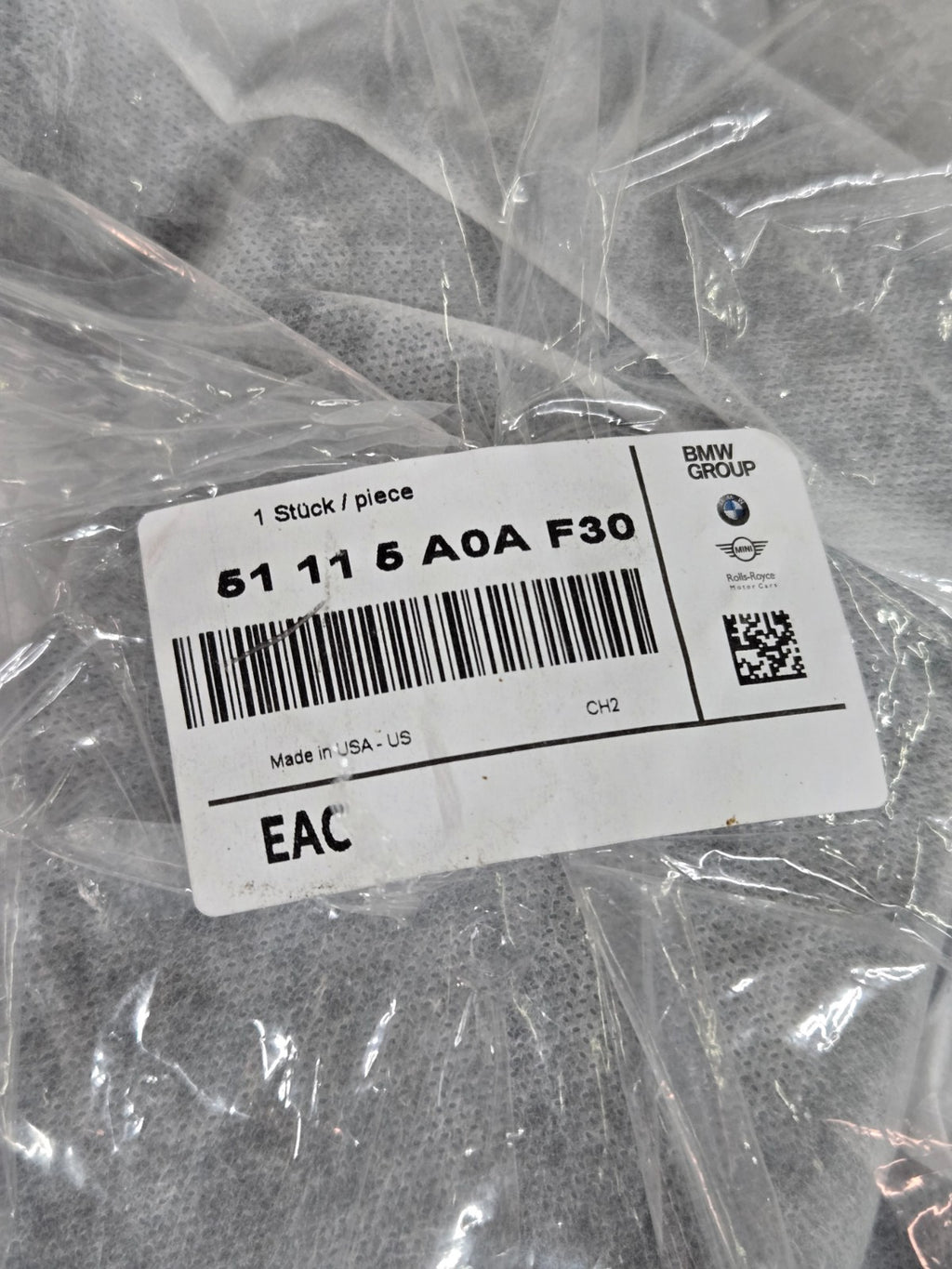 Genuine BMW X7 G07 Cover 51115A0AF30 OEM NEW