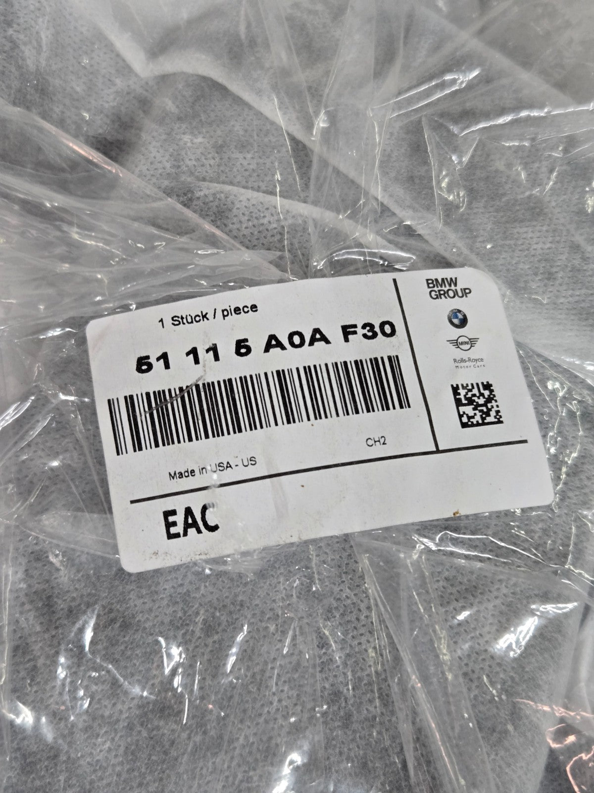 Genuine BMW X7 G07 Cover 51115A0AF30 OEM NEW