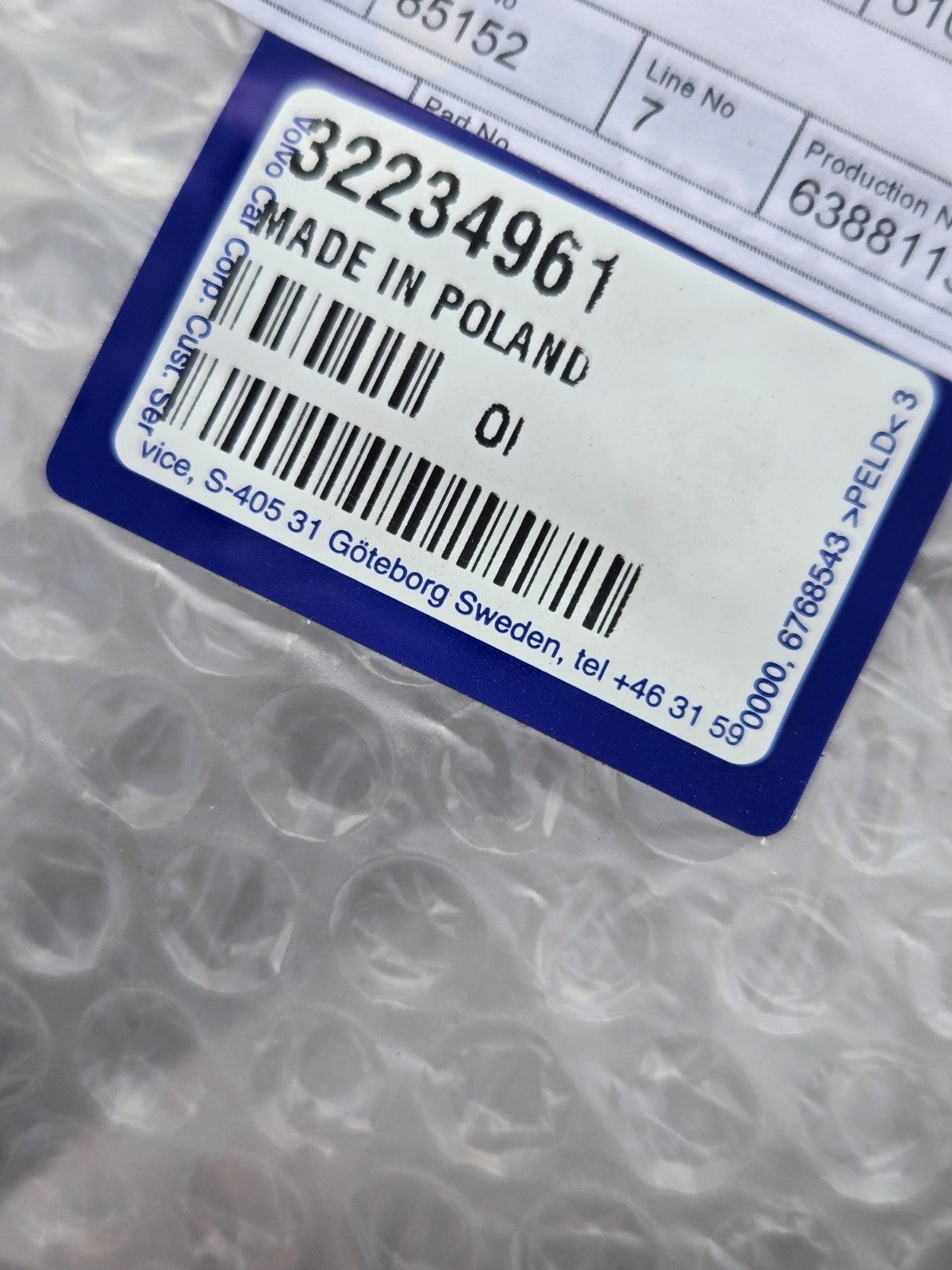 2022-2023 Volvo XC60 MK2 OEM RH-Front Bumper Grille 32234961 NEW
