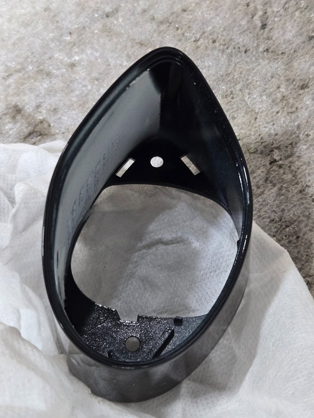 Bentley Mirror Base Plastic Left LH Driver Side 3W3857085 OEM