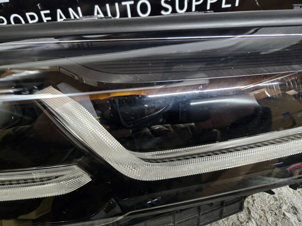 2021-23 BMW 5-Series F90 M5 RH Passenger Shadowline LED Headlight OEM COMPLETE