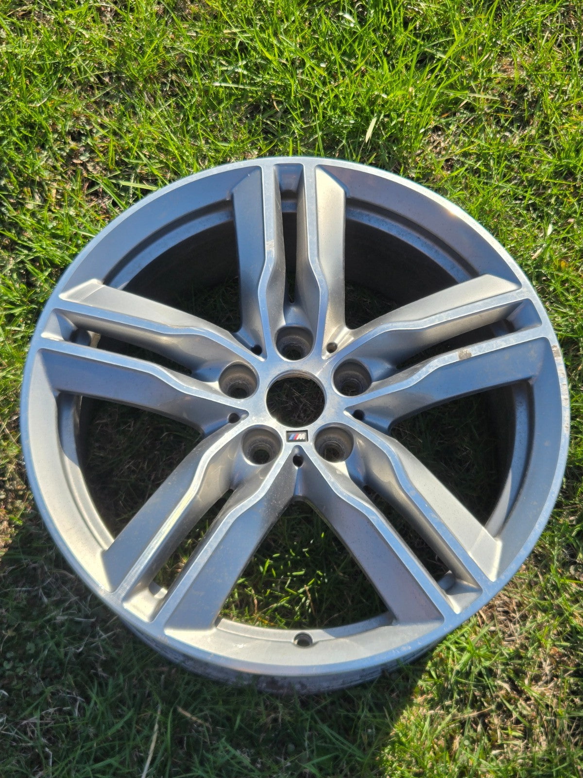 BMW X Series X1 X2 7850456 Machined Charcoal Wheel Rim M Sport 18" OEM 7850456