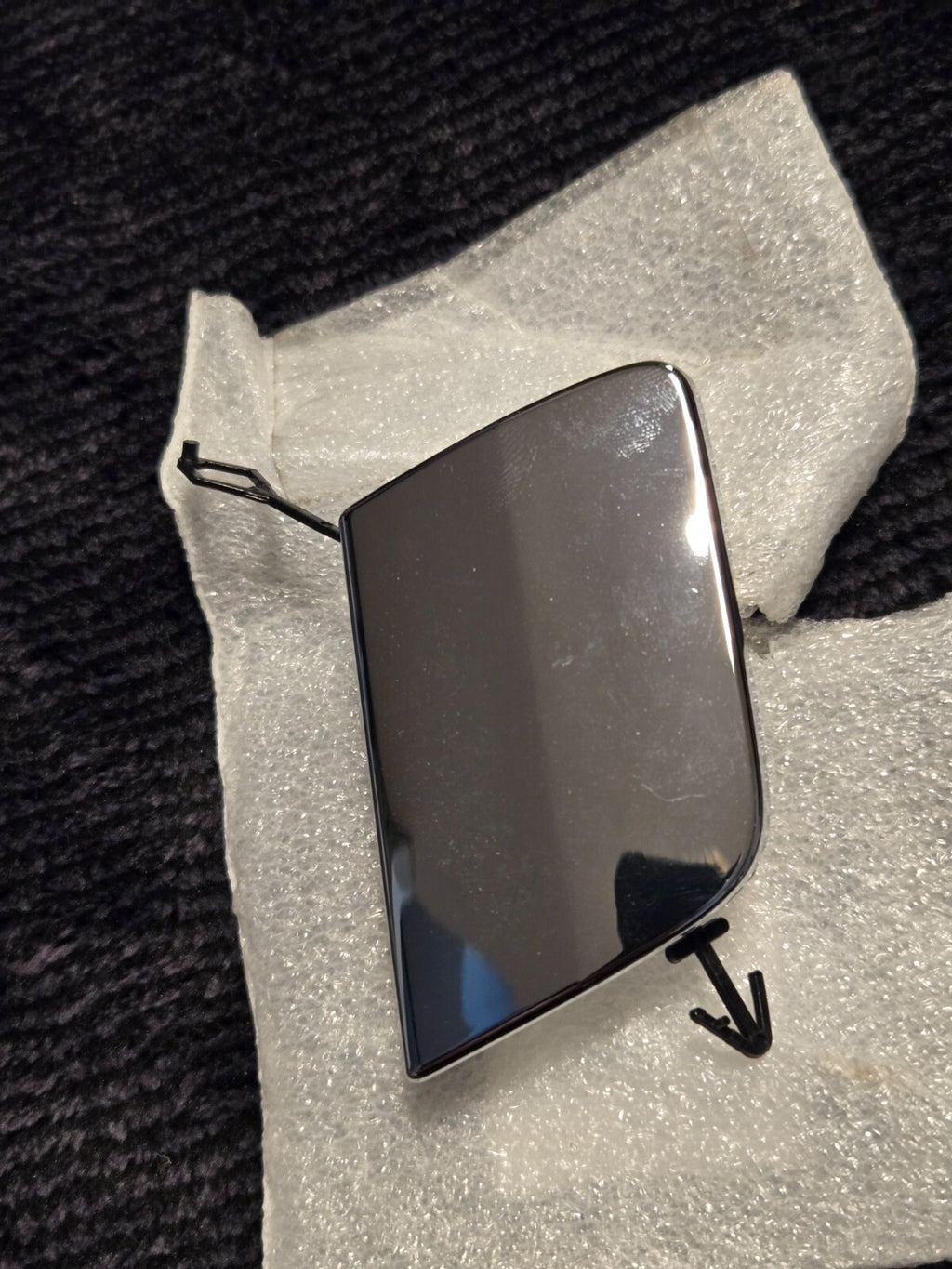 2013 - 2019 Mercedes GLS GLE GL OEM Rear Bumper Chrome Tow Cap Cover A1668850801
