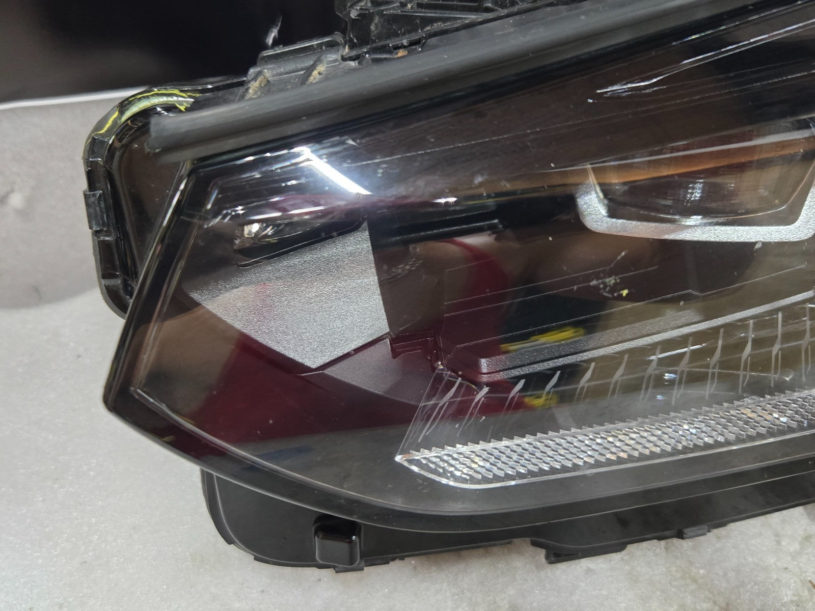 2022 2023 BMW X3 X4 Left LH Driver LED Headlight Black OEM A95A29215 COMPLETE!!
