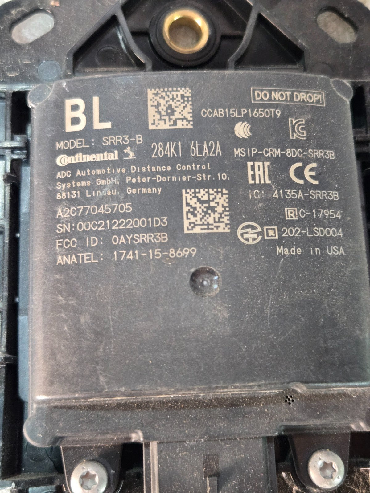 2020-2022 Nissan Sentra Blind Spot Radar Distance Sensor Mod 284K1-6LA2A OEM BL