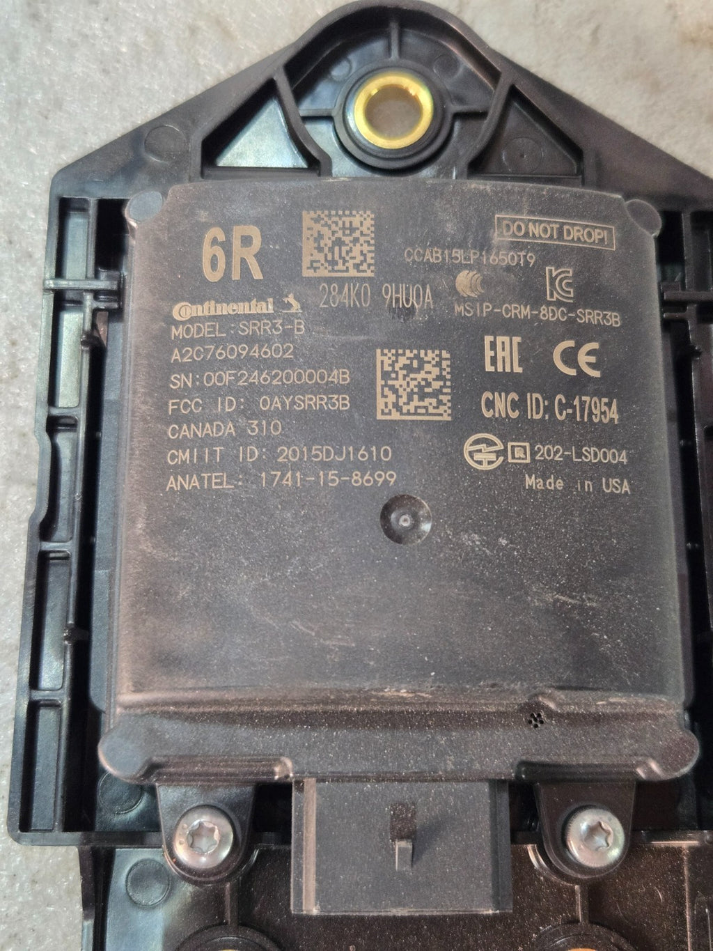 2017-2020 NISSAN REAR BLIND SPOT SENSOR MONITOR RADAR OEM 284K0-9HU0A 6R