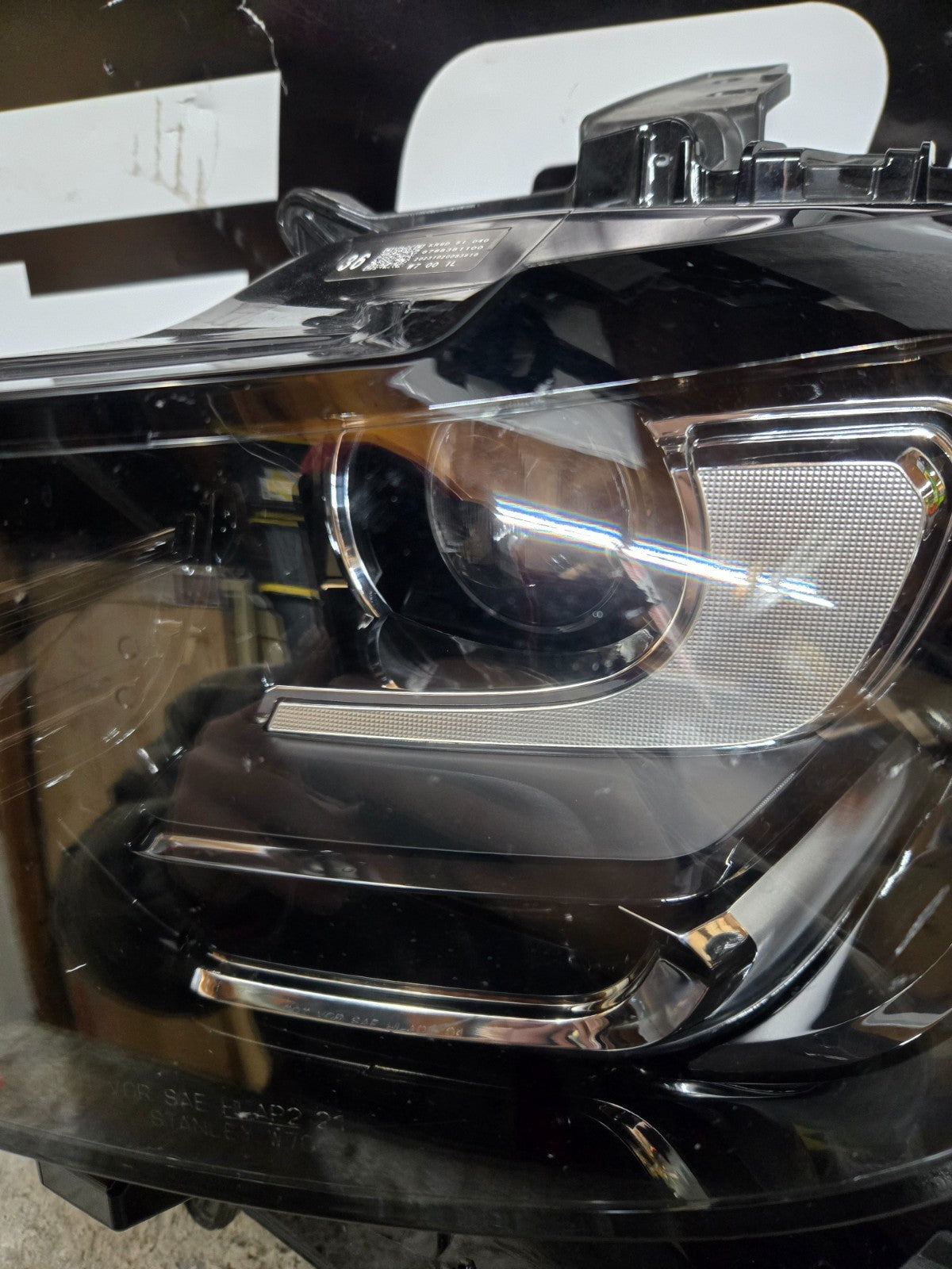 2024 2025 2026 MAZDA CX-90 Left LH Driver Headlight Chrome Non-Adaptive OEM