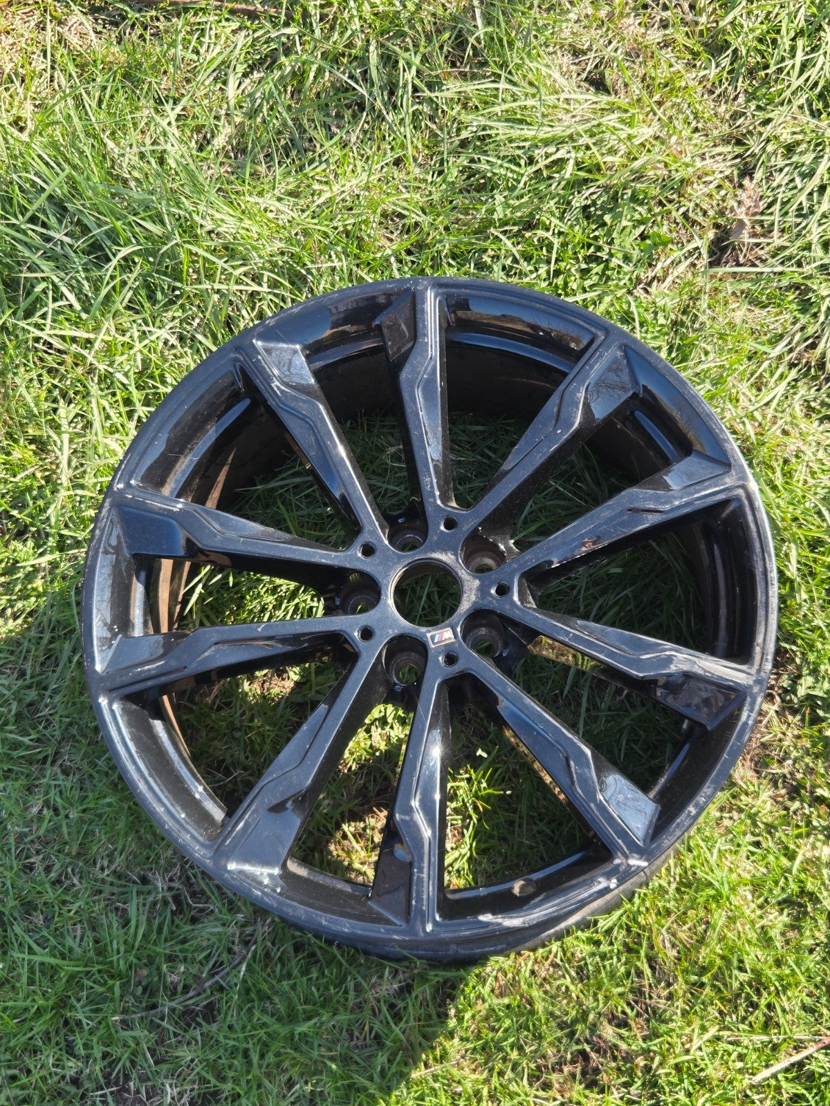 2017-2024 BMW X3 X4 20" Wheel Rim 36117916265 Black Front OEM 7916265