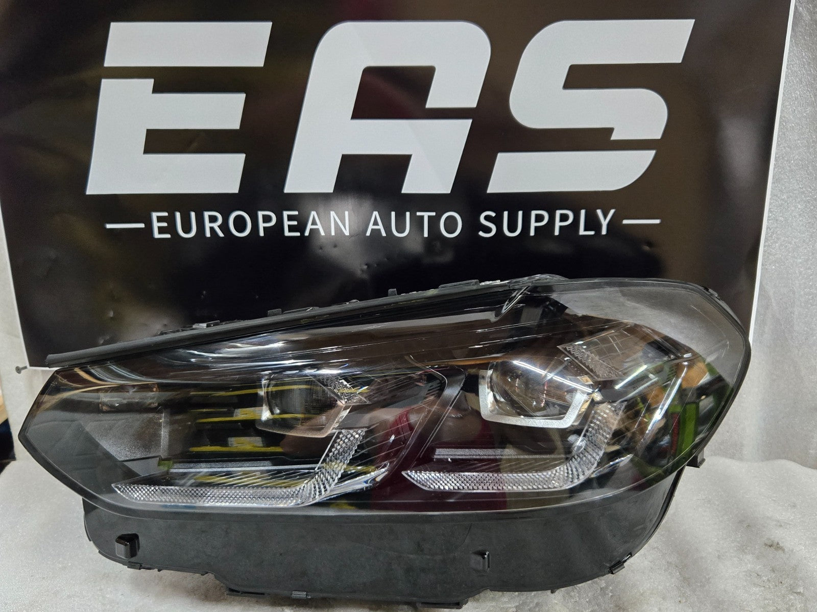 2022 2023 BMW X3 X4 Left LH Driver LED Headlight Black OEM A95A29215 COMPLETE!!