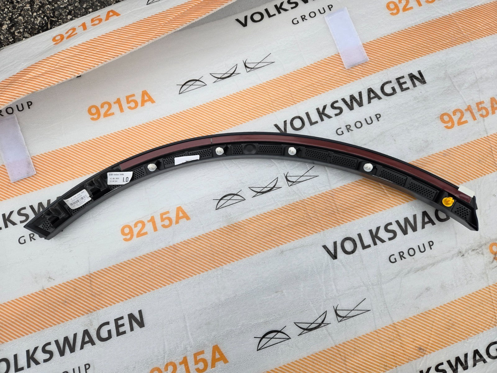 2020 2021 2022 Audi Q7 SQ7 Left LH Driver Rear Wheel Molding Arch Flare OEM NEW