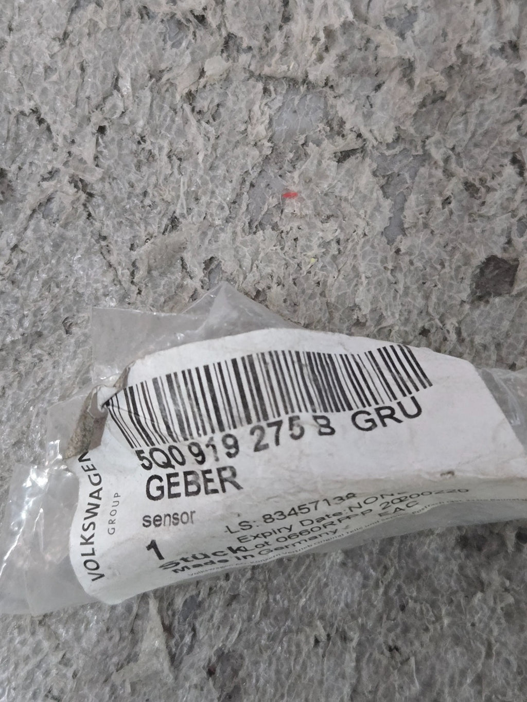 NEW OEM VW Volkswagen 2015-2024 Atlas Golf GTI Jetta Sensor 5Q0919275BGRU