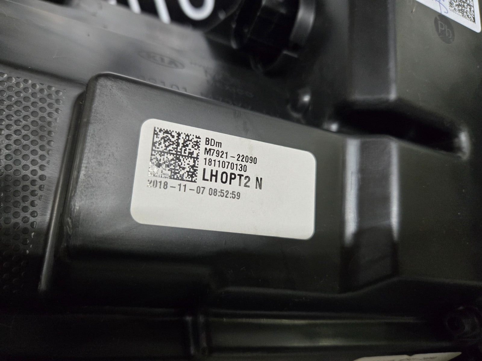 2019-2021 Kia Forte FULL LED Headlight Left LH Driver Side OEM 92101M7200 L