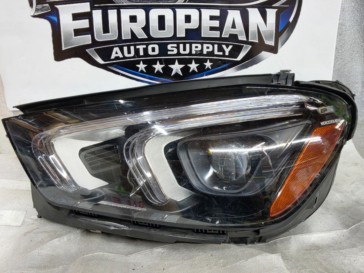 2020-2023 MERCEDES GLE LEFT LH DRIVER SINGLE BEAM LED HEADLIGHT OEM A1679066104