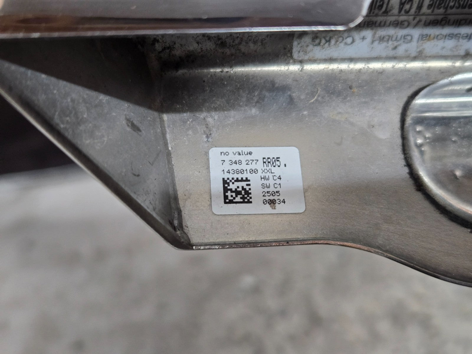 2015-2019 Rolls Royce Wraith Dawn Front Left LH Door Handle 51217348277 OEM RR05