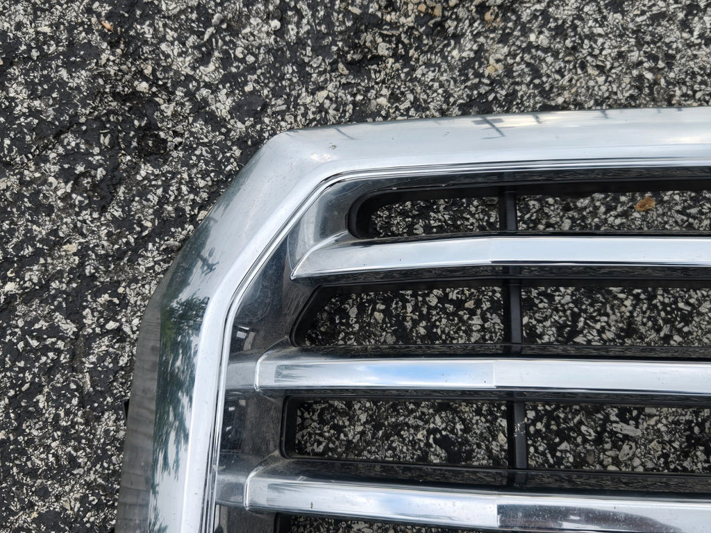 2015-2017 FORD F150 XLT OEM CHROME GRILLE FL34-8200-EBS W/ EMBLEM