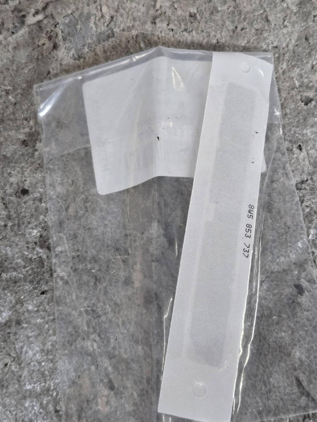 Genuine Audi Quattro Name Plate Emblem 8W5-853-737-2ZZ OEM NEW