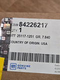 Genuine GM Front Bumper Fascia Energy Absorber 84226217 OEM NEW