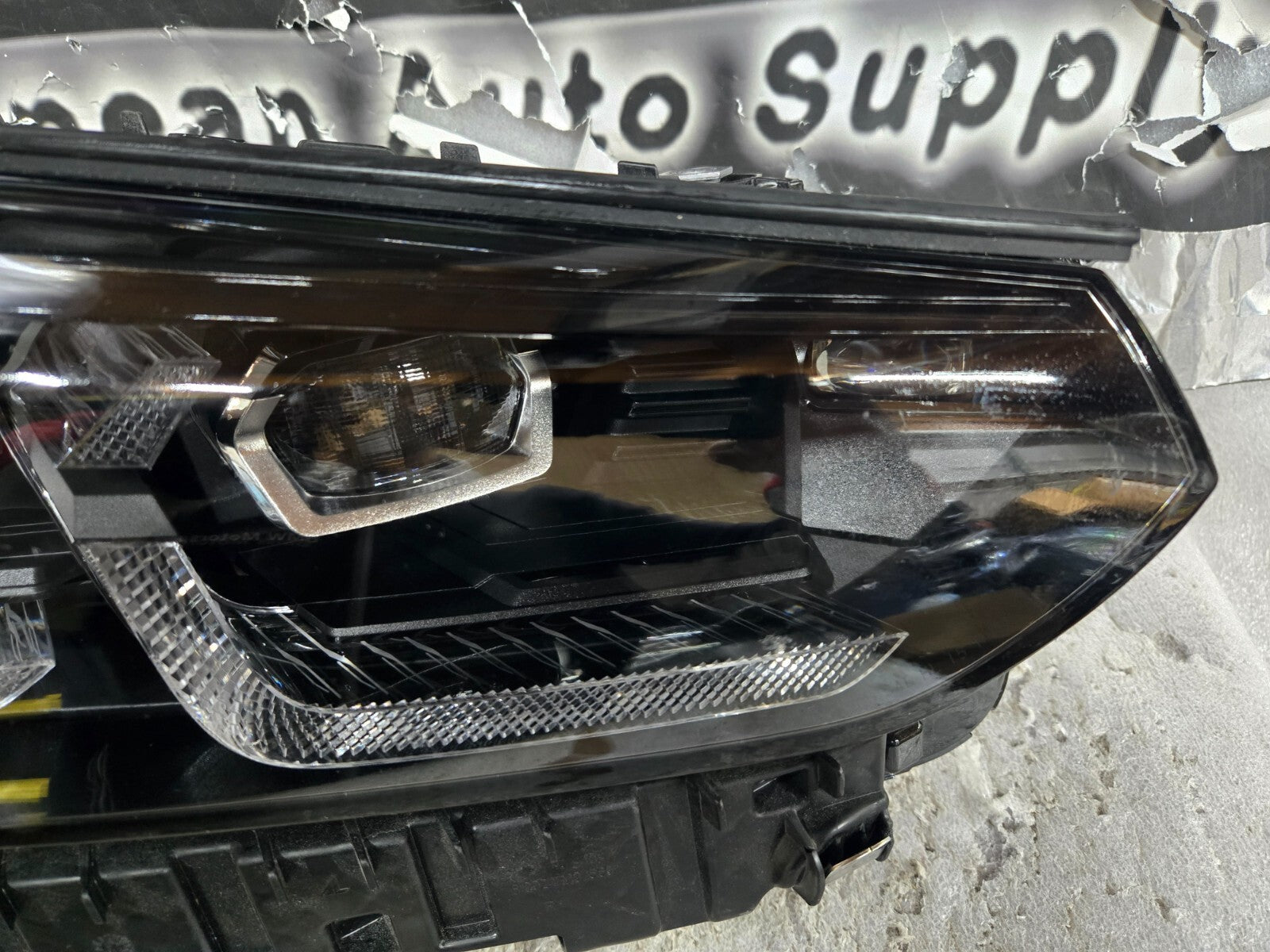 2022 2023 BMW X3 X4 G01 G02 RIGHT PASSENGER FULL LED HEADLIGHT SHADOWLINE OEM