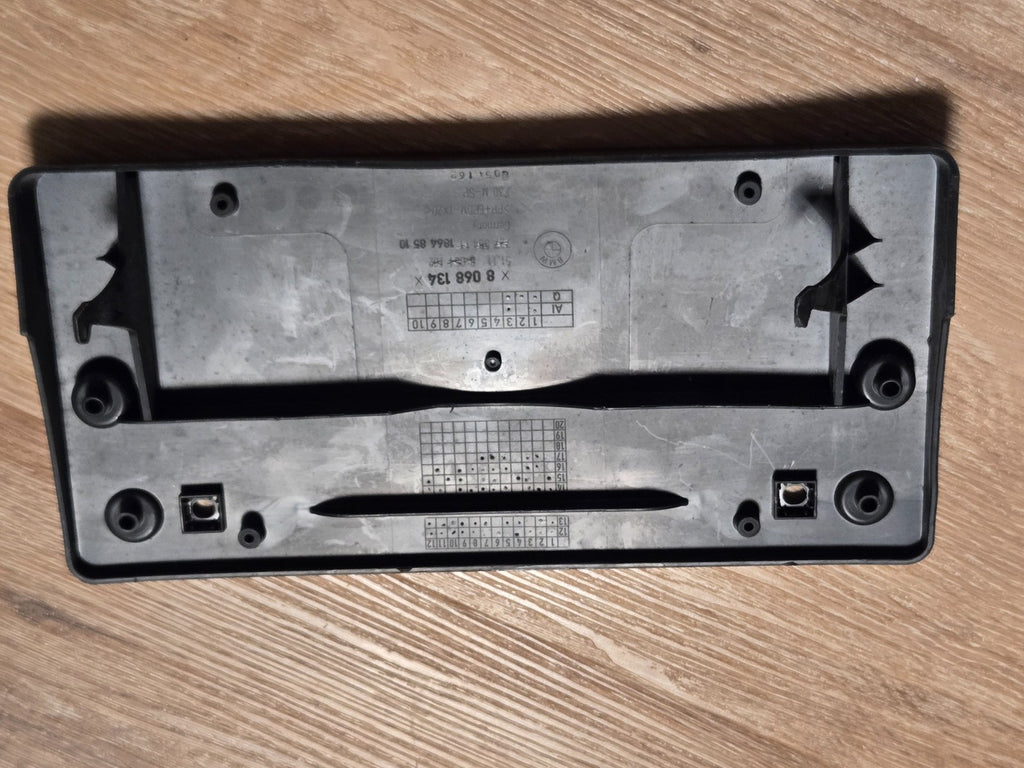 2014-2018 BMW 3 Series F30 Front Bumper License Plate Holder 8054162 OEM