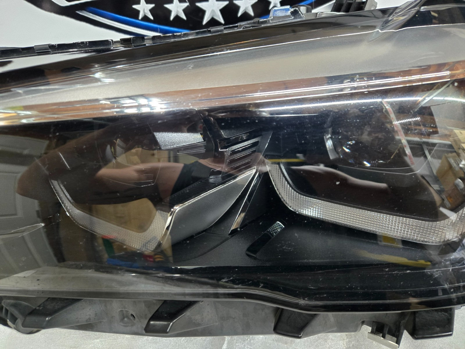 2019-2023 BMW X5 X6 G05 G06 Left Driver LED Headlight OEM 63117933337 COMPLETE!!