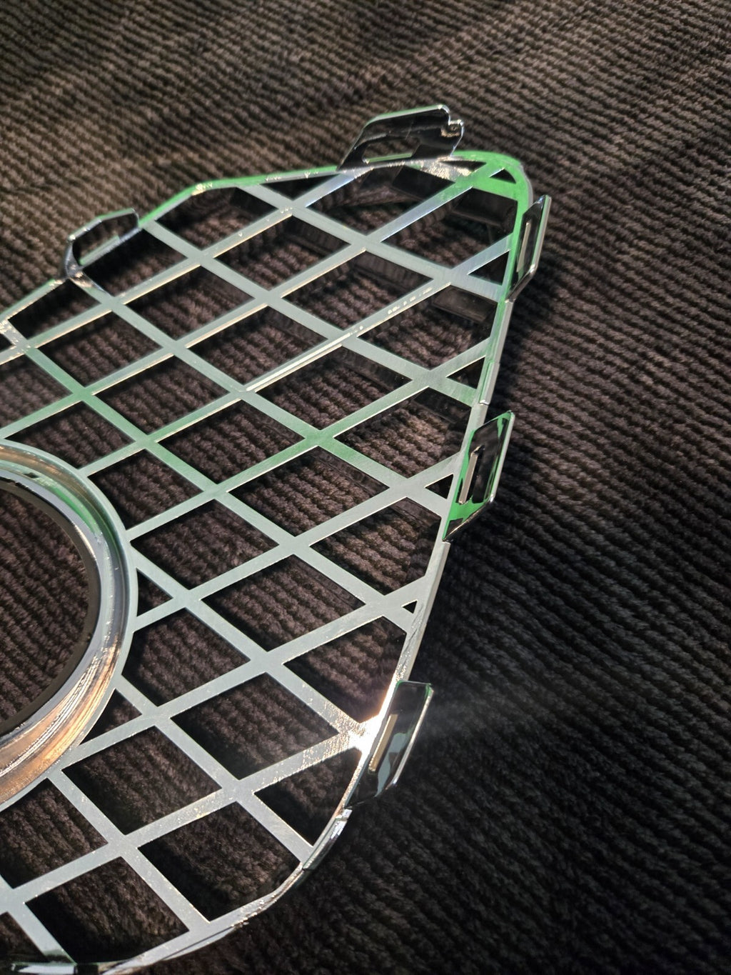 2020-2022 Bentley Continental GT LH Left Outer Bumper Grille 3SD807647A OEM