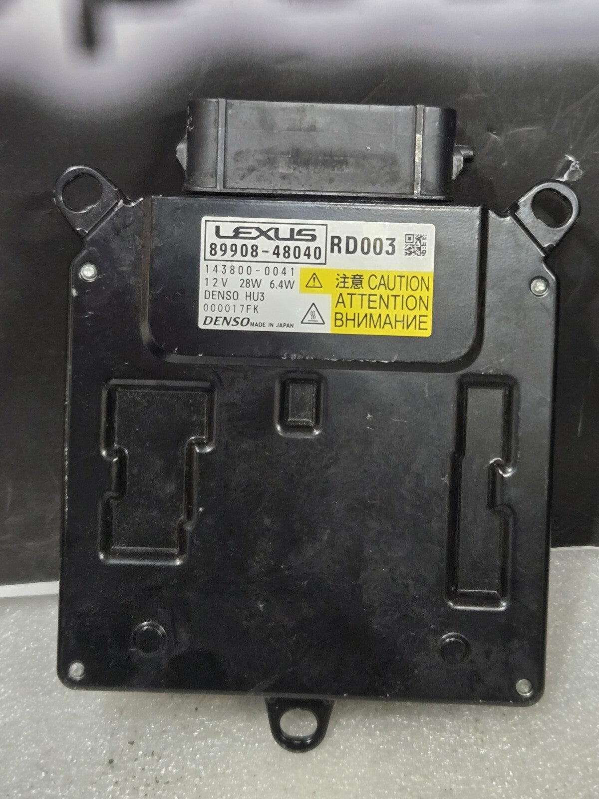 2016-2019 Lexus RX350 RX450h Right Headlight LED Ballast Module 89908-48040 OEM